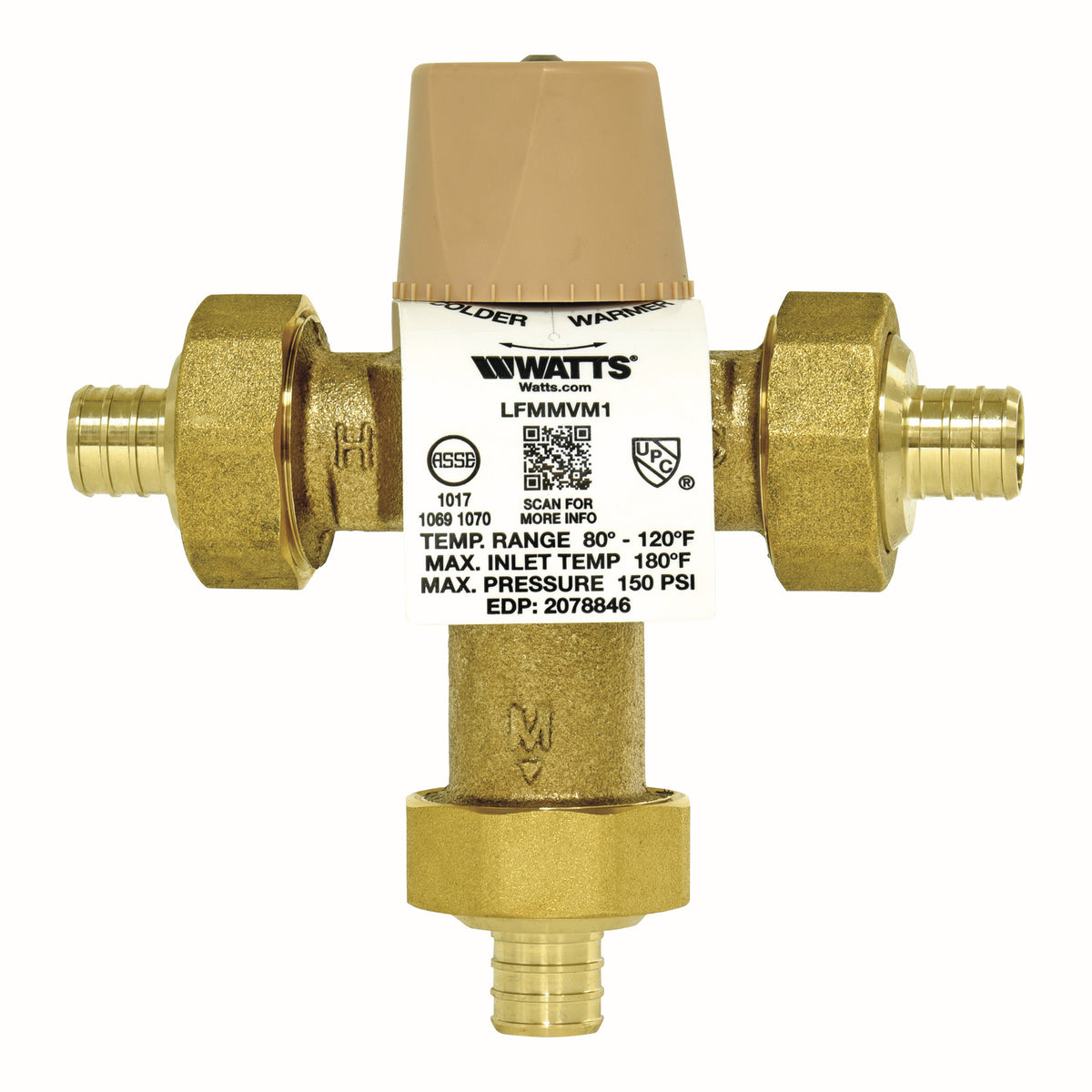 Watts LFMMVM1-PEX 1/2