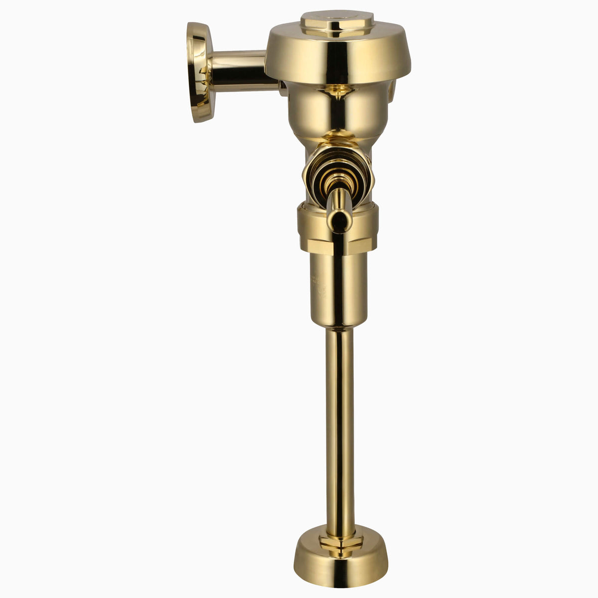 Sloan Royal 186-1.5 Exposed Manual Flushometer, 1.5 gpf, Top Spud, Polished Brass