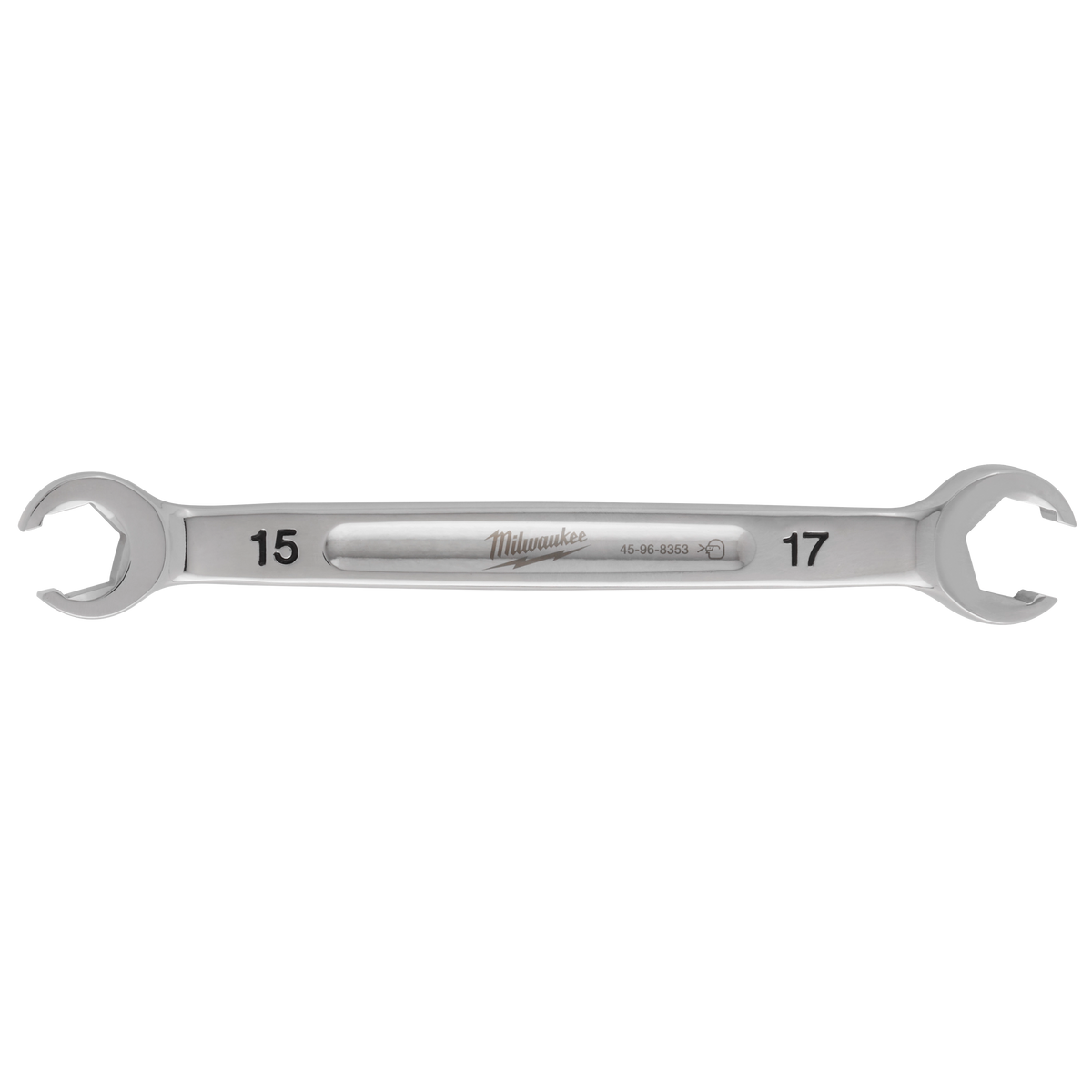 Milwaukee 45-96-8353 15mm X 17mm Double End Flare Nut Wrench