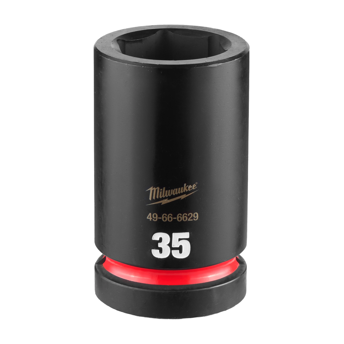 Milwaukee 49-66-6629 SHOCKWAVE Impact Duty 1" Drive 35MM Deep 6 Point Socket