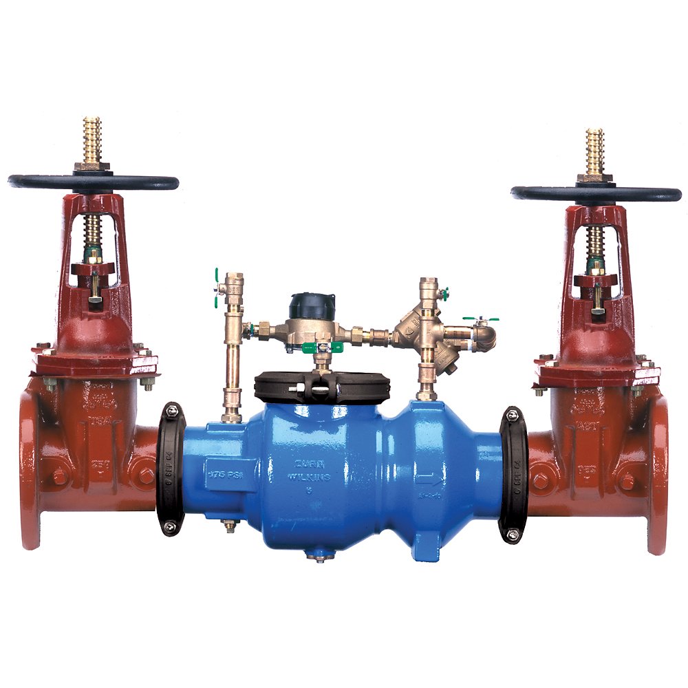 Zurn 10-350ADA Lead-Free Backflow Preventer - Double Check Detector Assembly