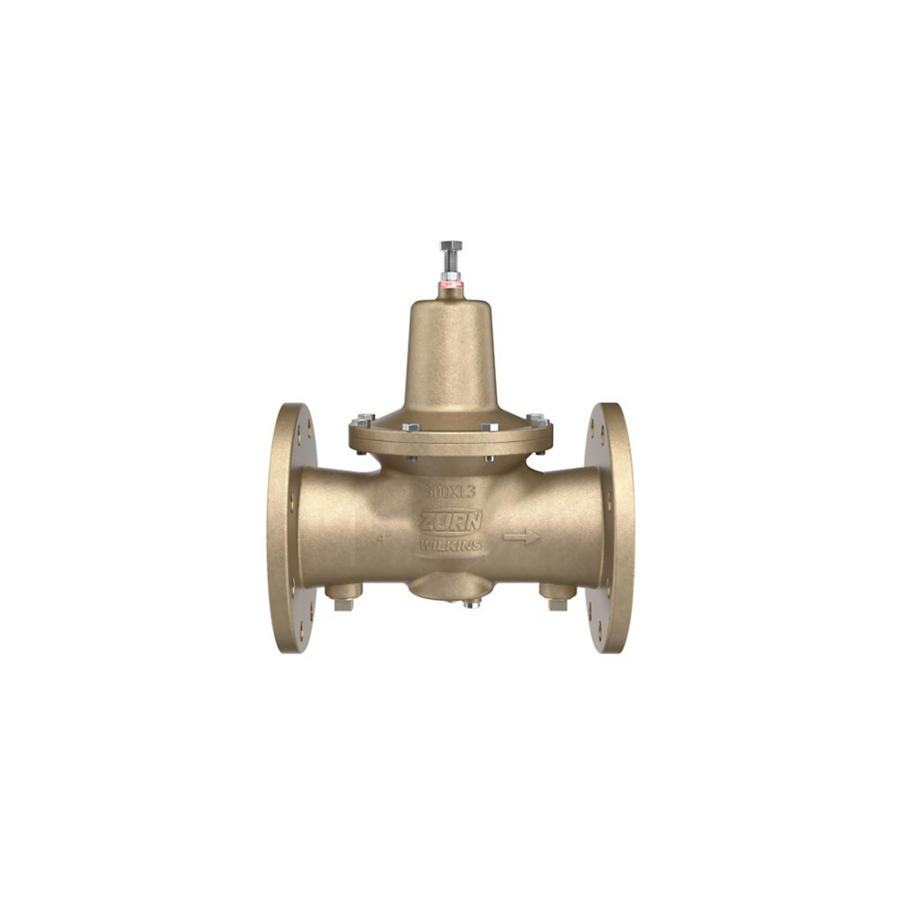 Zurn 4-500XL3F Lead-Free High Capacity Commercial Grade Water Pressure Reducing Valve with Venturi