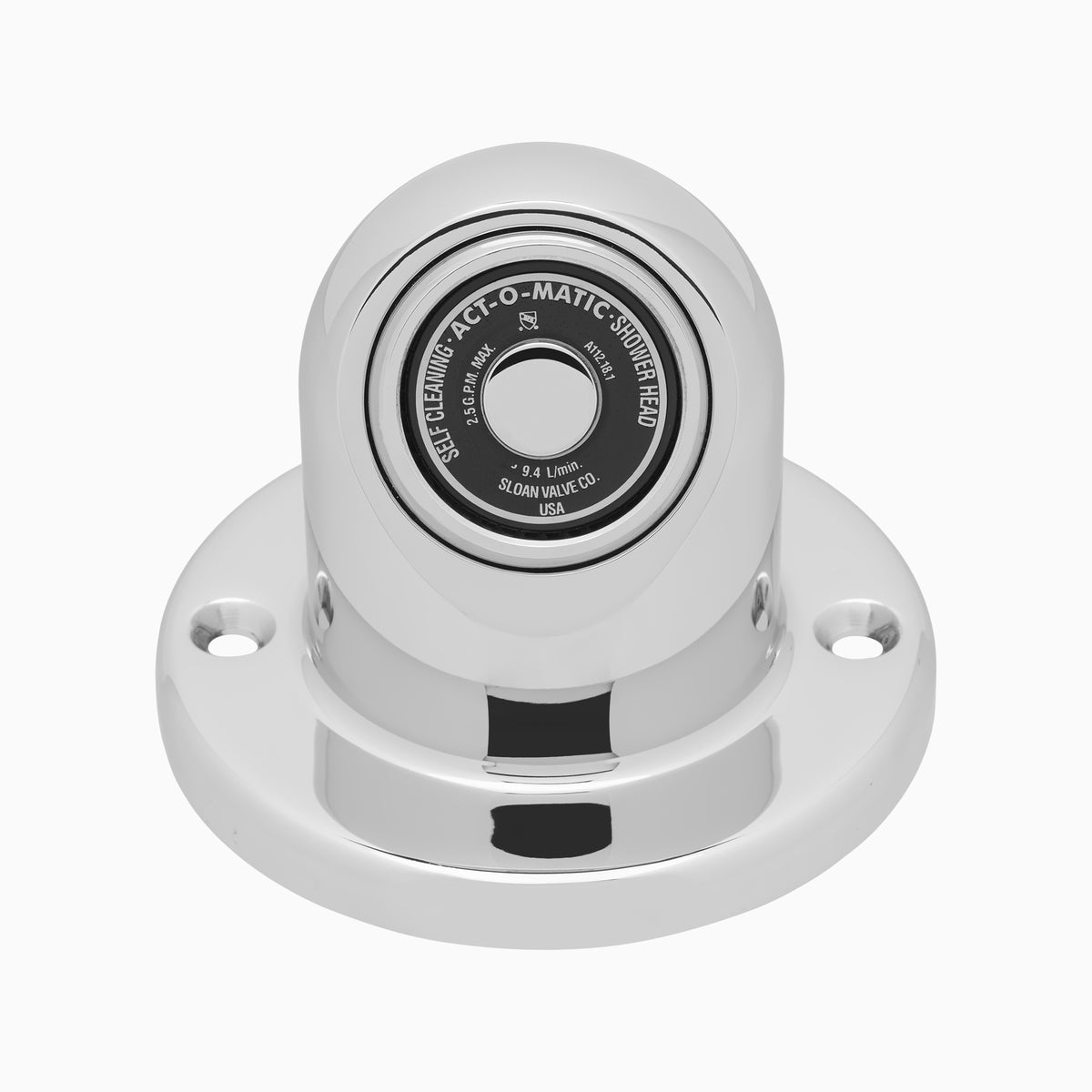 Sloan AC-450-2.0GPM-CP Act-O-Matic 2.0 GPM Showerhead, Polished Chrome