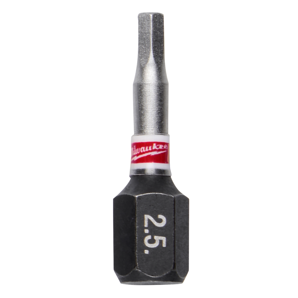 Milwaukee 48-32-4724 SHOCKWAVE Impact Duty 1" Hex 2.5MM Insert Bits Bulk 25