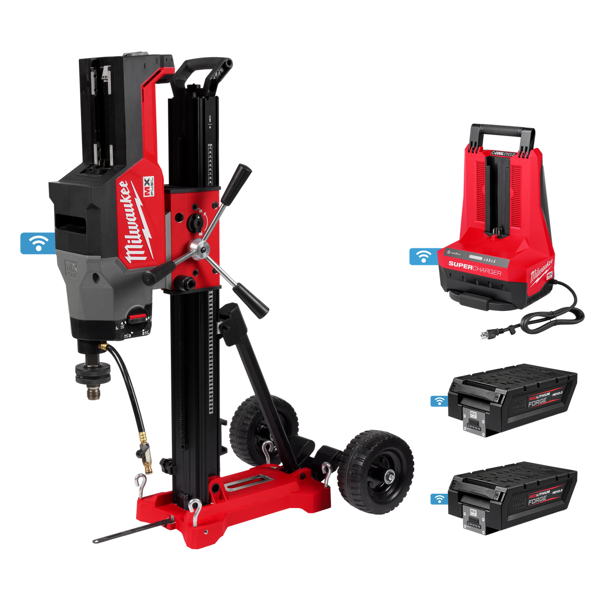 Milwaukee MXF302-2HD MX FUEL Core Rig w/ Stand Kit