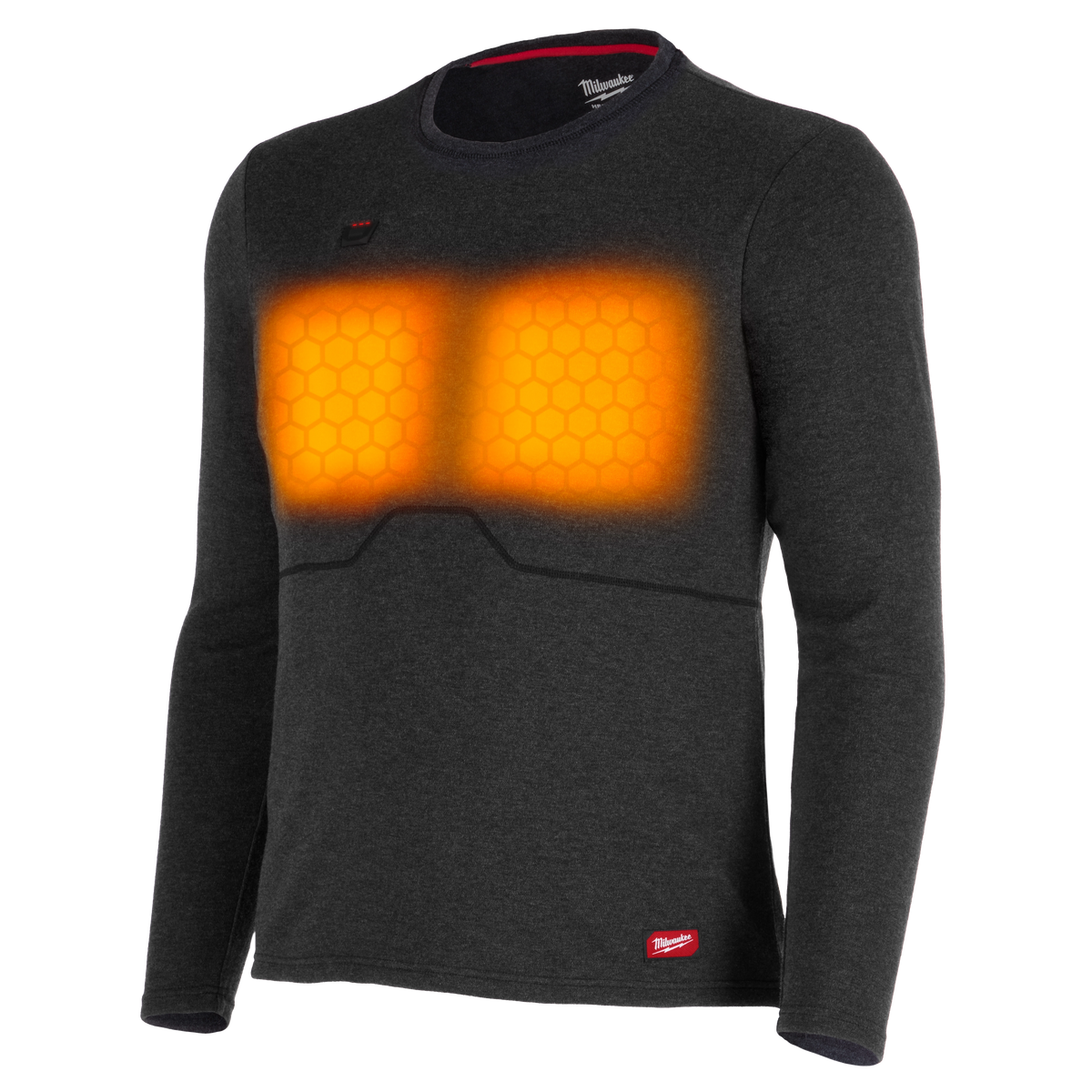 Milwaukee M500B-21M Heated Merino Wool Crew Neck Baselayer