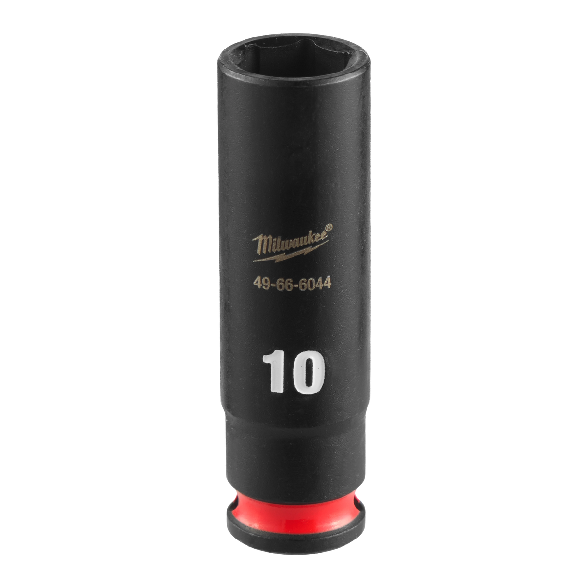 Milwaukee 49-66-6044 SHOCKWAVE Impact Duty 1/4" Drive 10MM Deep 6 Point Socket