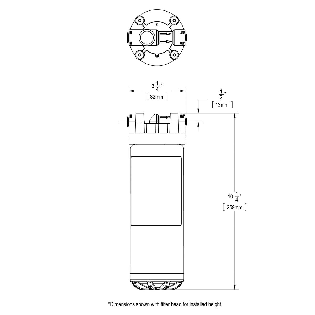 Elkay 51300C_12PK Replacement Filter Cartridge, 3,000 Gal