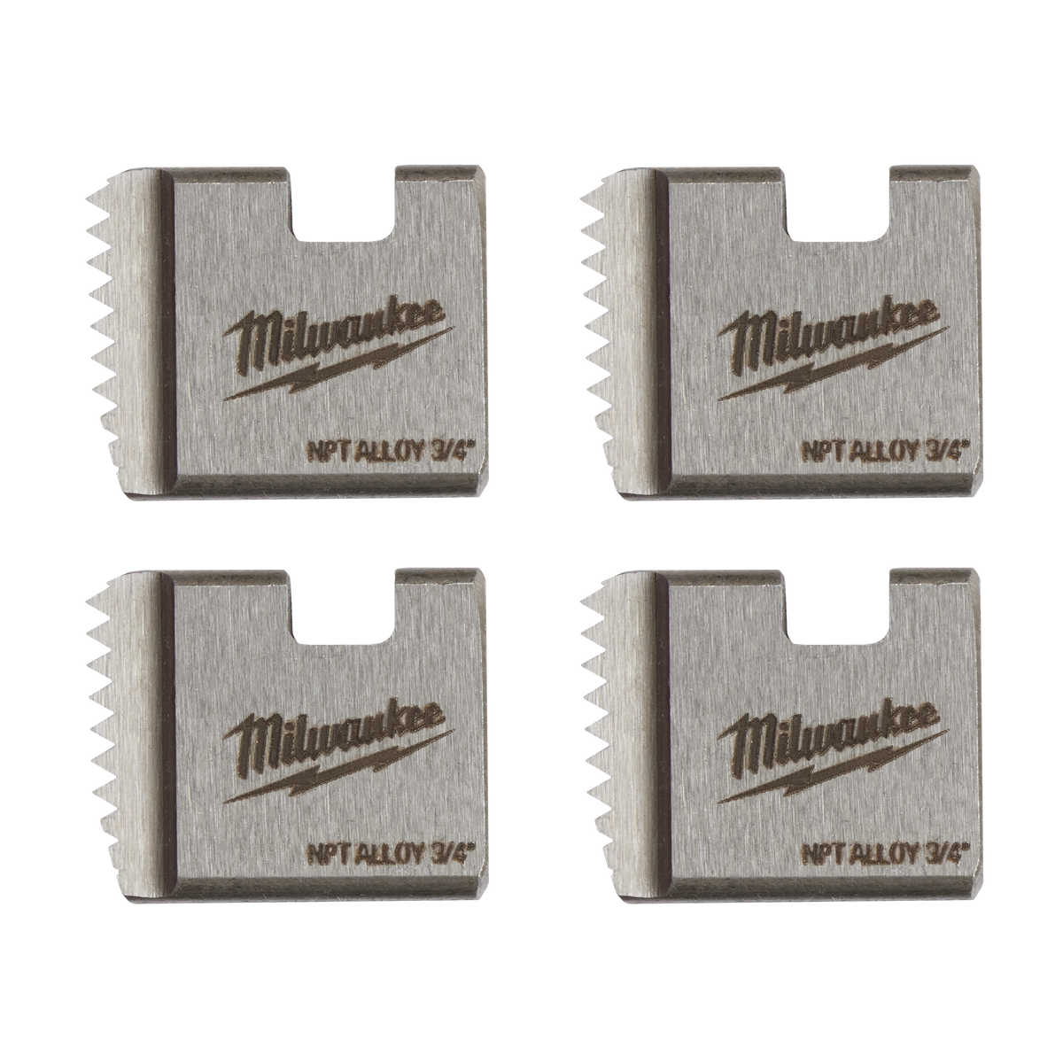Milwaukee 48-36-1101 1/2" Alloy NPT Portable Pipe Threading Dies