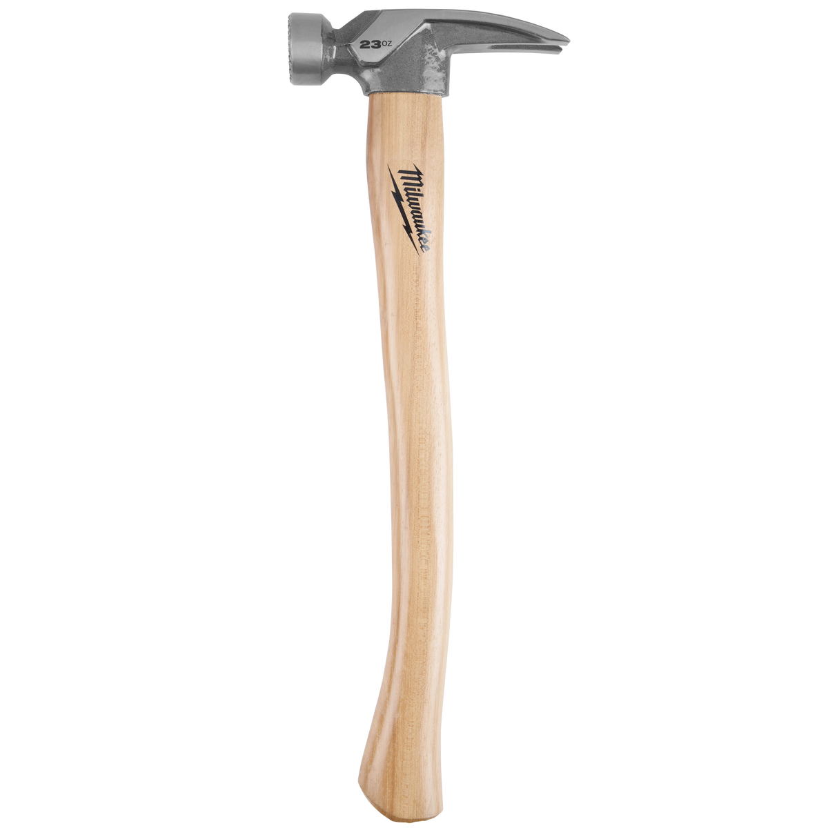 Milwaukee 48-22-9418 23oz Milled Face Hickory Handle Framing Hammer