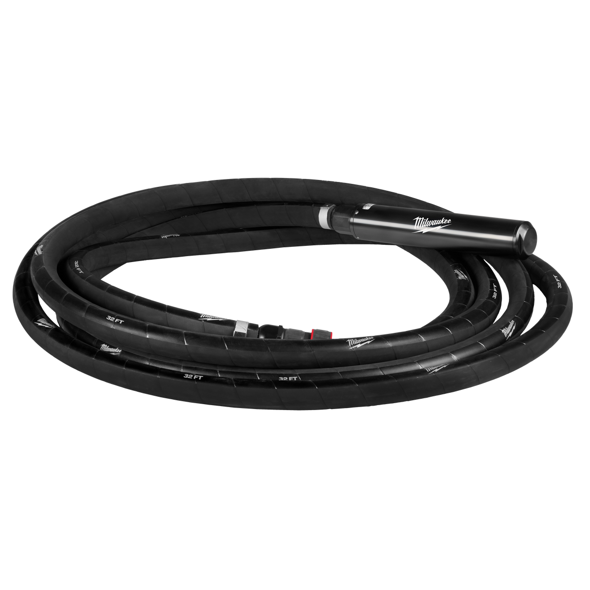 Milwaukee 48-37-3222H MX FUEL High Cycle Concrete Vibrator 32' Whip w/ 2.25" Head