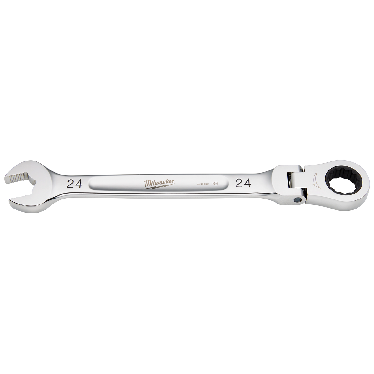 Milwaukee 45-96-9624 24MM Flex Head Ratcheting Combination Wrench