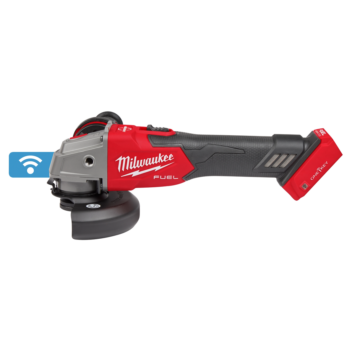 Milwaukee 2883-20 M18 FUEL 4-1/2" / 5" Braking Grinder w/ ONE-KEY Slide Switch, Lock-On