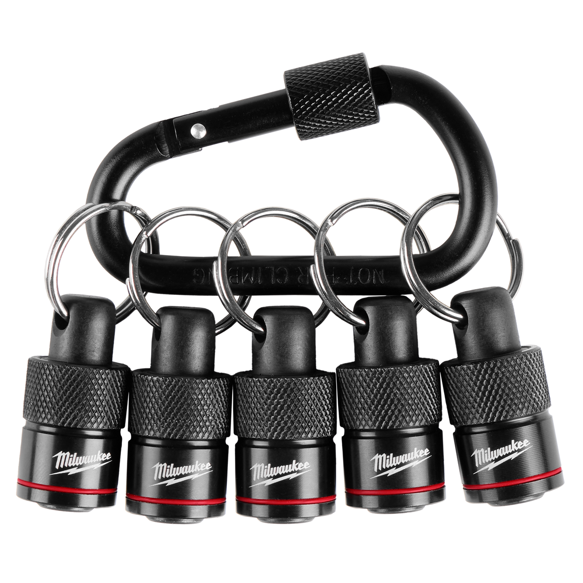 Milwaukee 48-32-4537 5PC Bit Holder with Carabiner (Pack of 3)