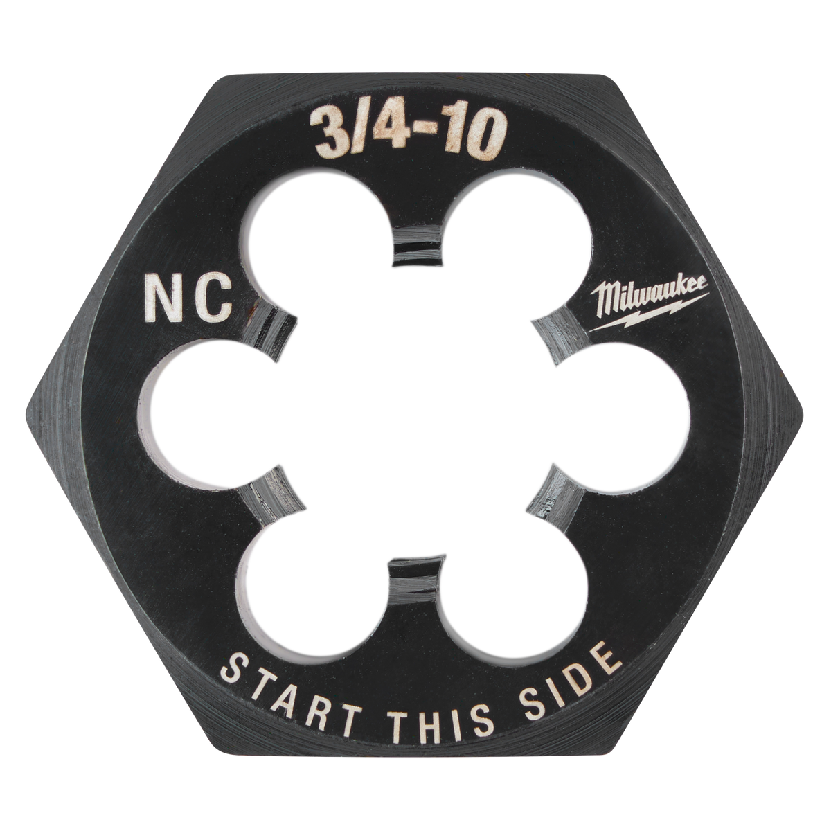 Milwaukee 49-57-5376 3/4"-10 NC 1-7/16" Hex Threading Die
