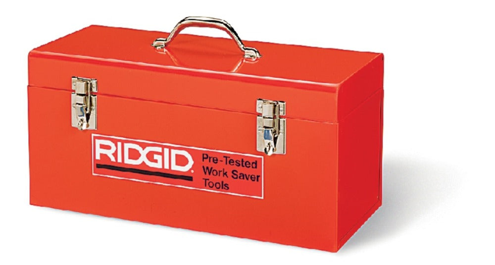 RIDGID 33085 606 Standard Shape Steel Toolbox with Tray