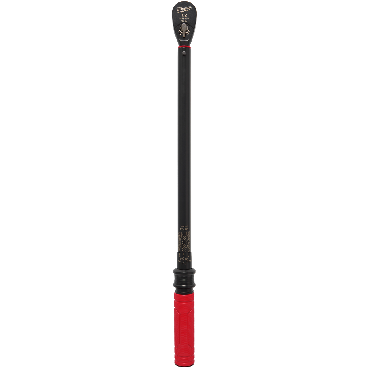 Milwaukee 48-22-9203 1/2" Drive Click Torque Wrench (50-250 ft·lbf)