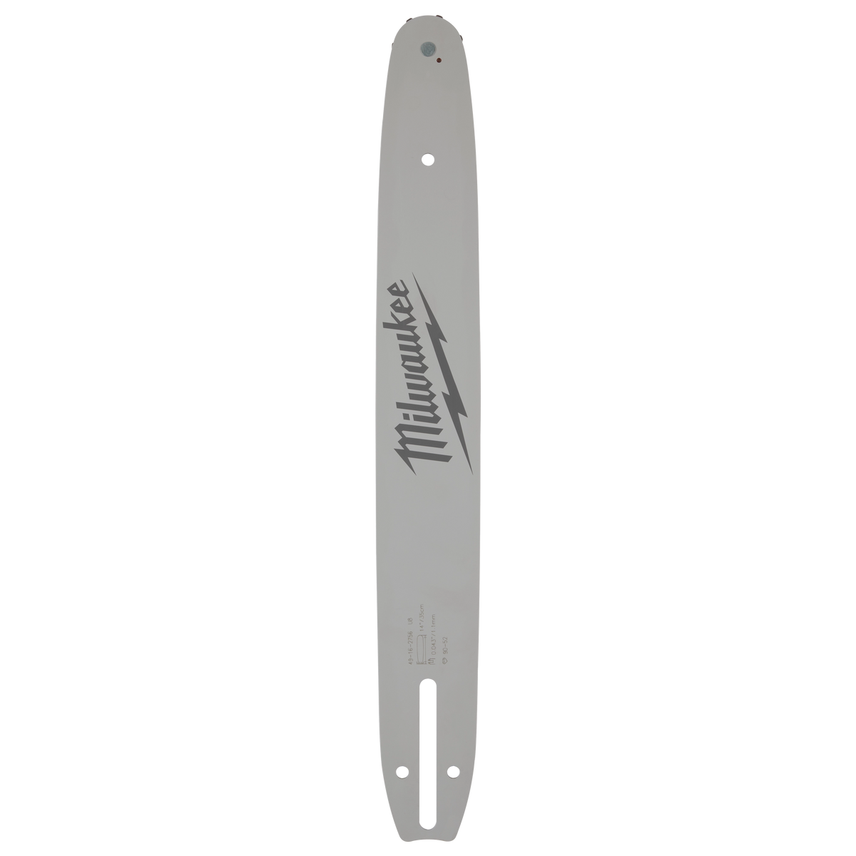Milwaukee 49-16-2756 14" 3/8" LOW PROFILE Pitch, .043" Gauge Guide Bar