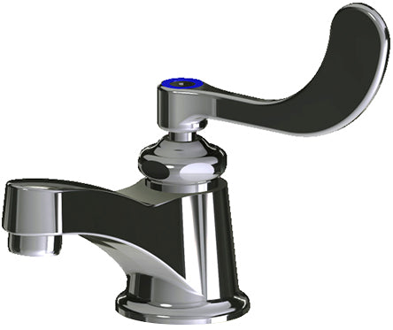 Chicago Faucets 700-317COLDABCP Lead-Free Deck-mounted manual faucet, single-hole, single-supply