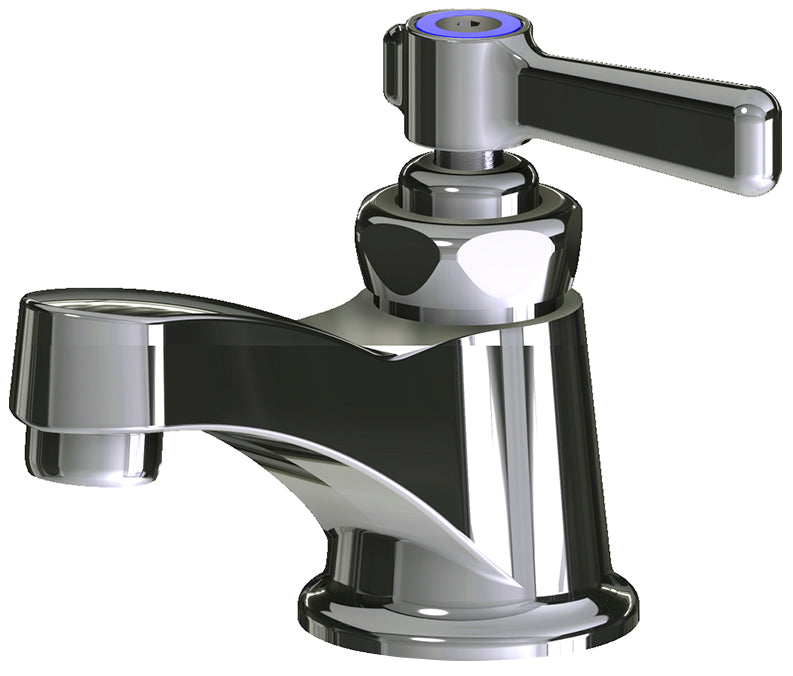 Chicago Faucets 730-COLDABCP Lead-Free Deck-mounted manual faucet, single-hole, single-supply