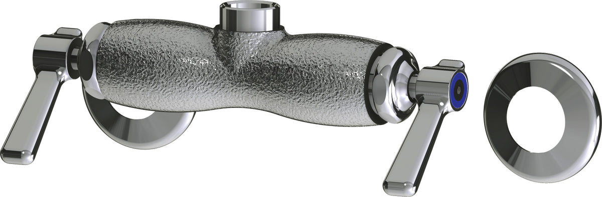 Chicago Faucets 737-LESARCF Wall-mounted manual faucet with 3-3/8" centers