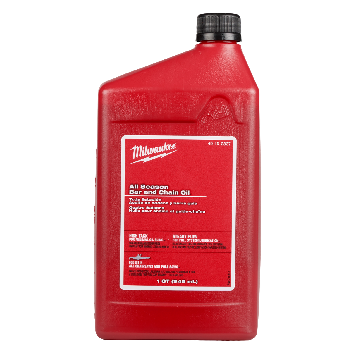 Milwaukee 49-16-2837 1 Quart All Season Bar and Chain Oil (Pack of 6)