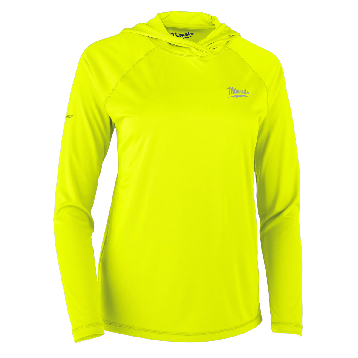 Milwaukee F550Y-XS Women's WORKSKIN Hooded Sun Shirt - Yellow XS