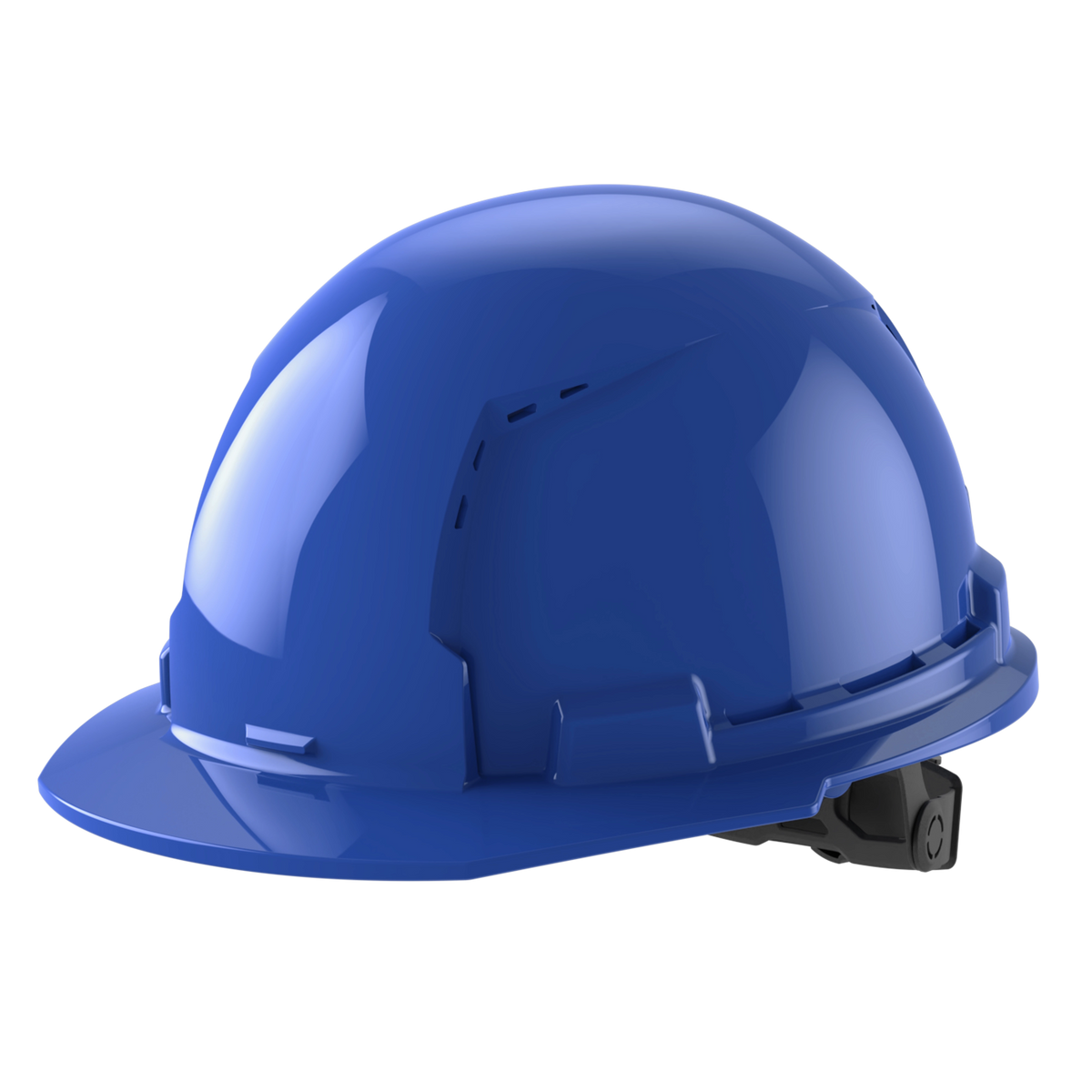 Milwaukee 48-73-1224 BOLT Blue Front Brim Vented Hard Hat w/6pt Ratcheting Suspension (USA) - Type 1, Class C (Pack of 5)