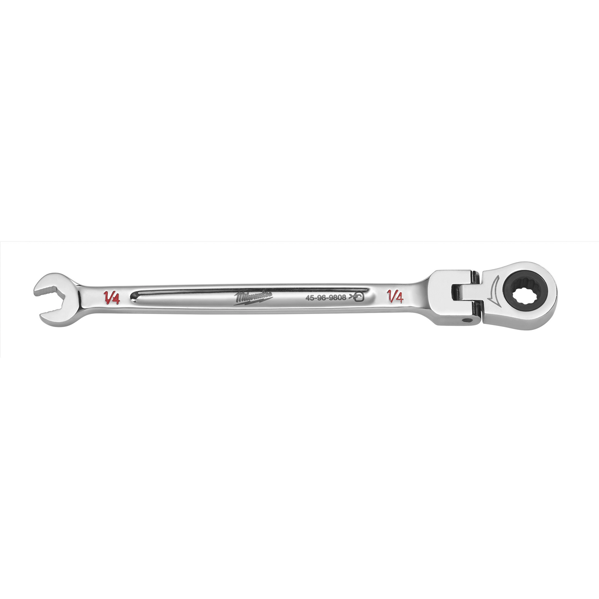Milwaukee 45-96-9808 1/4" Flex Head Combination Wrench