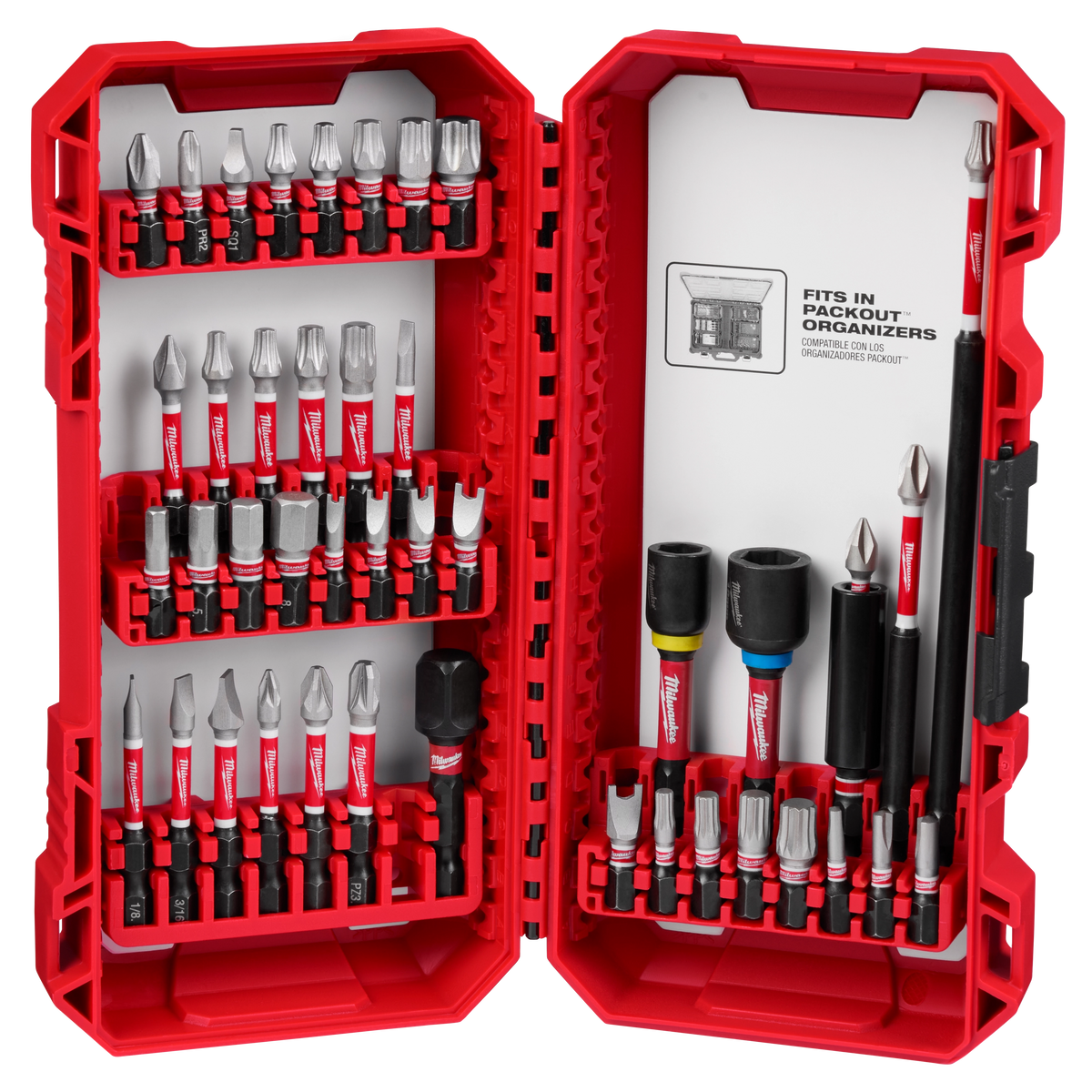 Milwaukee 48-32-4033 43PC SHOCKWAVE Impact Duty Driver Bit Auto Set
