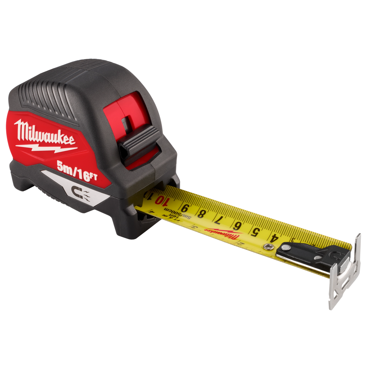 Milwaukee 48-22-1017M 5m/16ft Magnetic Tape Measure (Pack of 5)