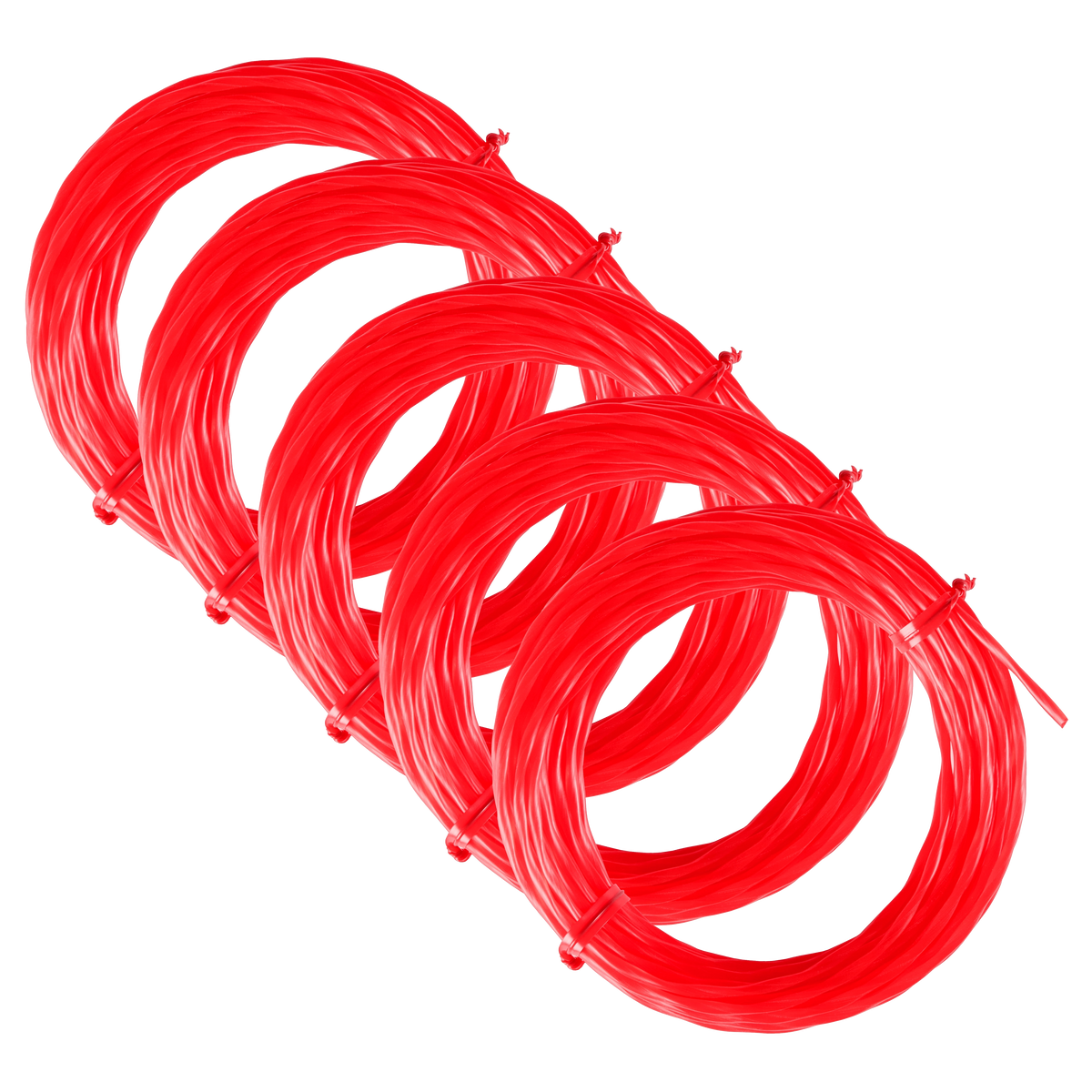 Milwaukee 49-16-2810 .080" x 25’ (5 PK) Pre-Cut Twisted Trimmer Line