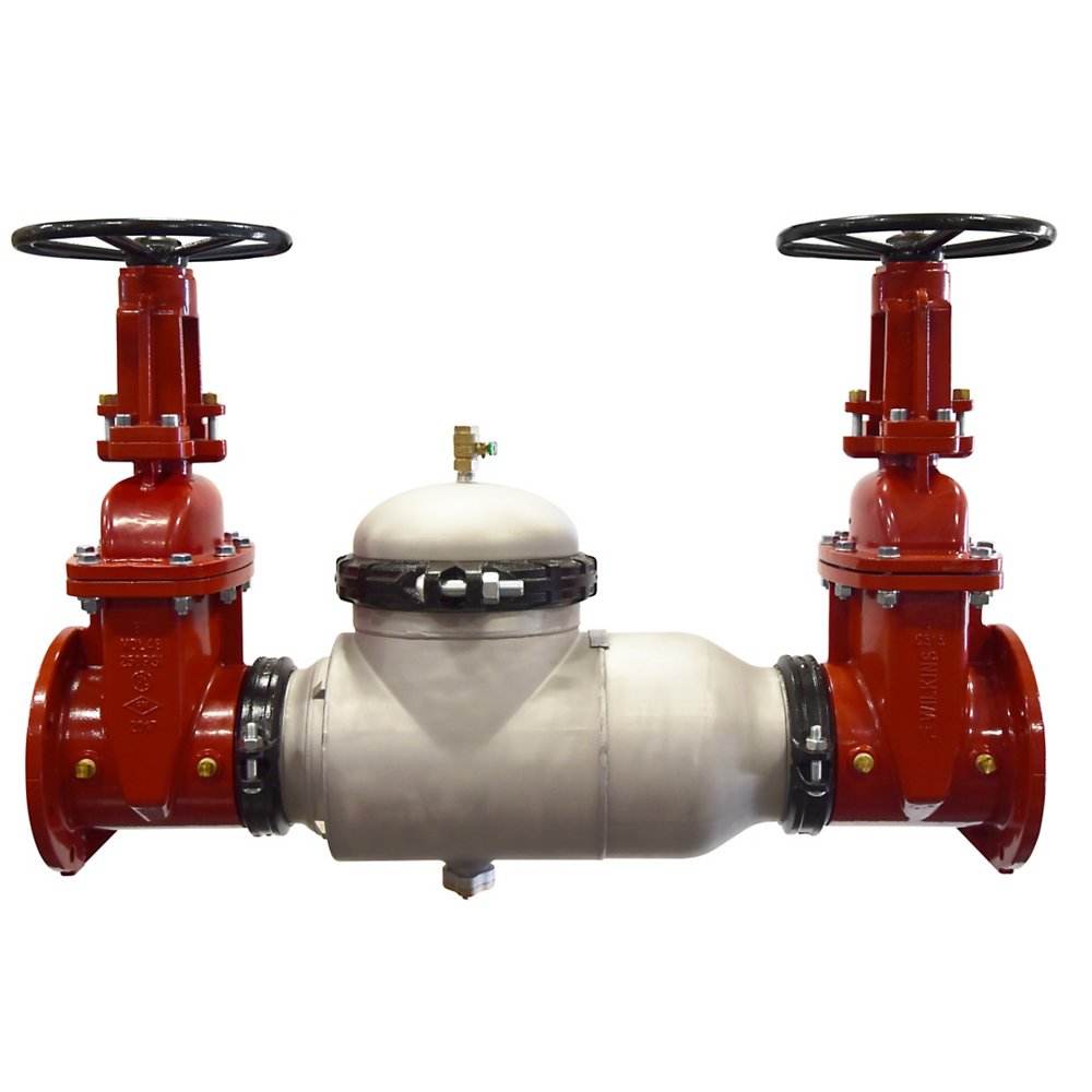 Zurn 8-350ASTOSY Lead-Free Backflow Preventer - Stainless Steel Double Check Valve Assembly