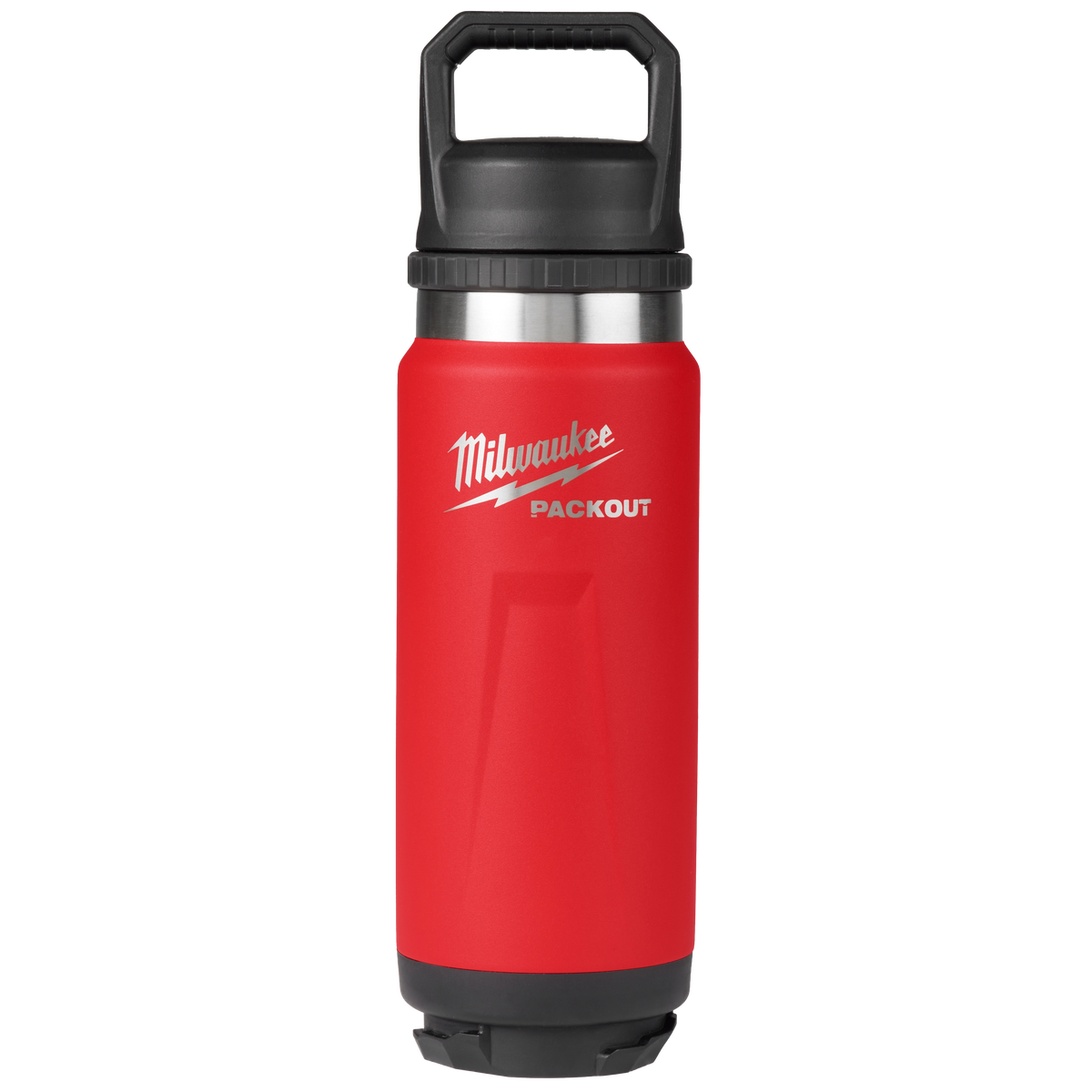 Milwaukee 48-22-8396R PACKOUT 24oz Insulated Bottle with Chug Lid (Pack of 8)