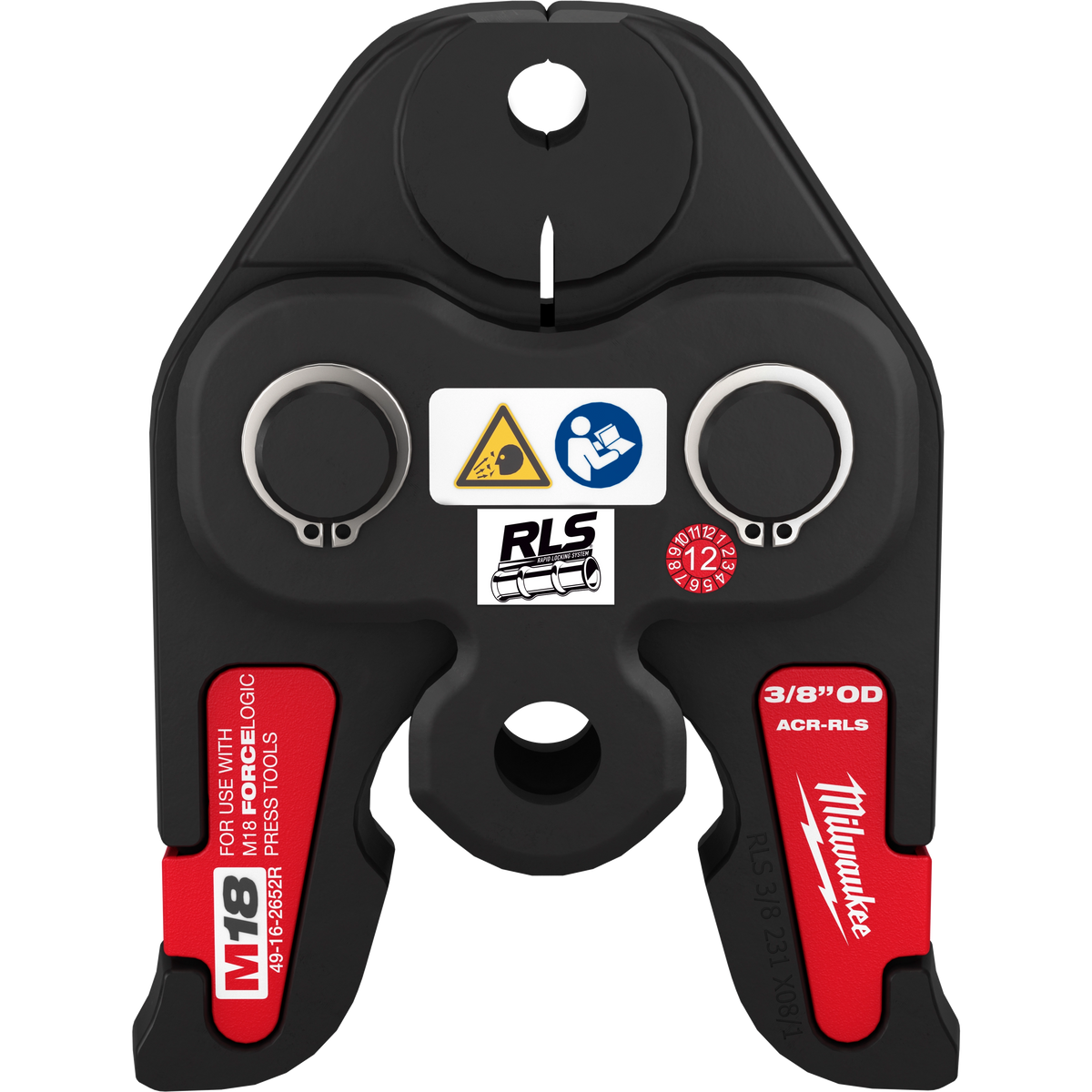 Milwaukee 49-16-2652R 3/8” RLS Press Jaw for M18 FORCE LOGIC Press Tools