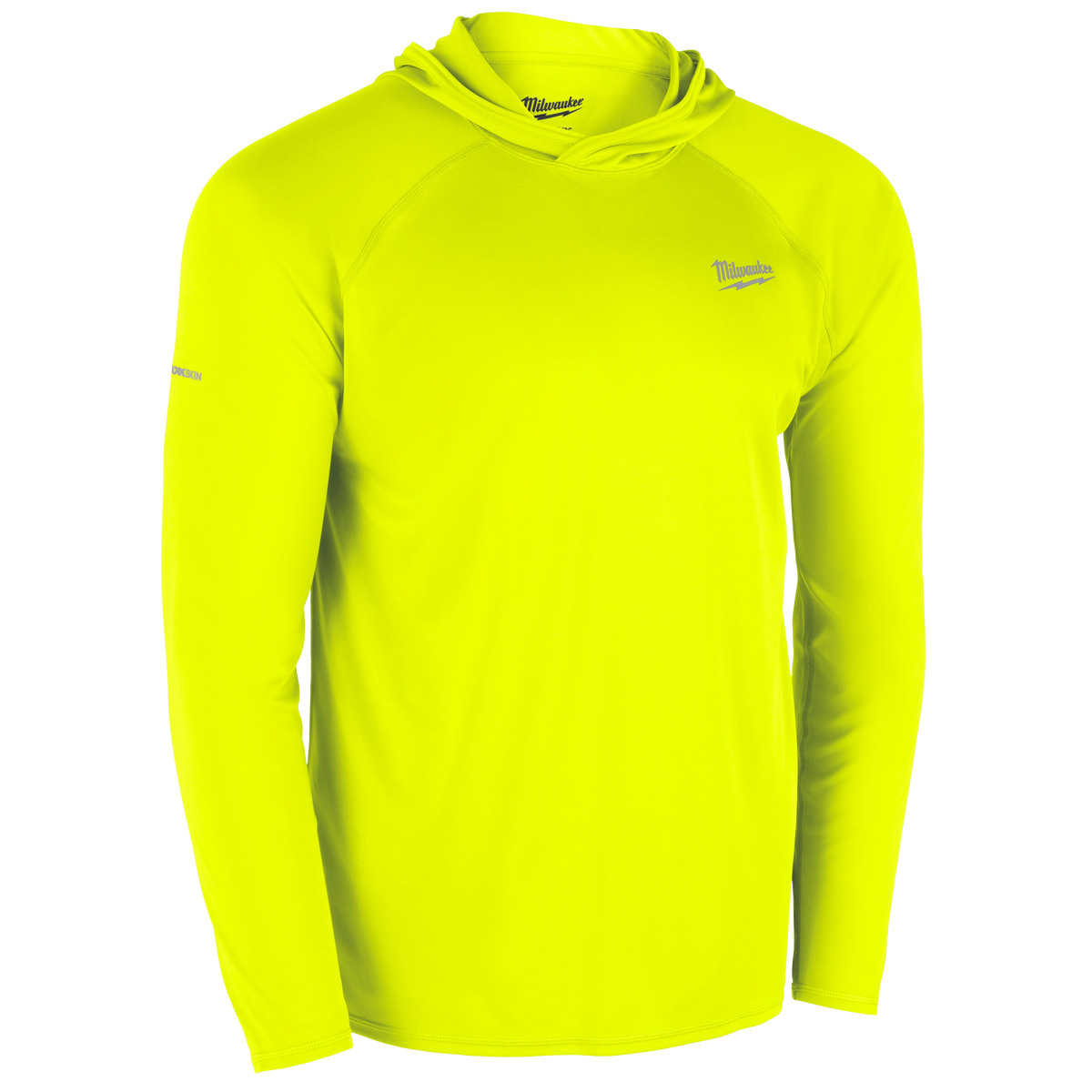Milwaukee M550Y-M WORKSKIN Hooded Sun Shirt - Yellow M