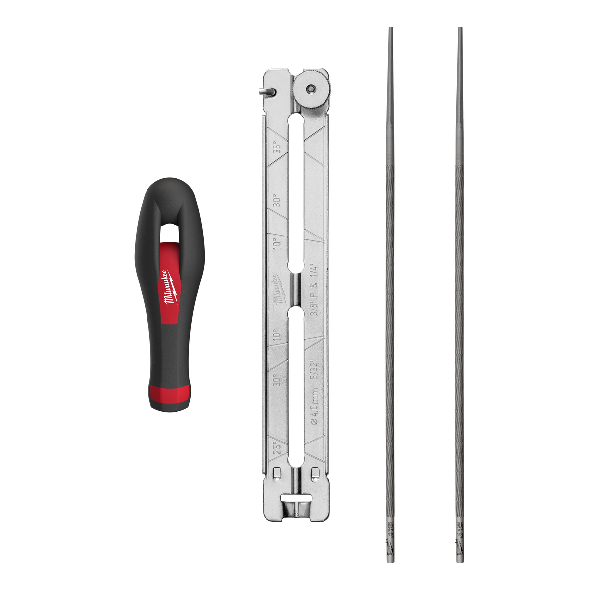 Milwaukee 49-16-2881 4pc 5/32” Saw Chain Sharpening Set