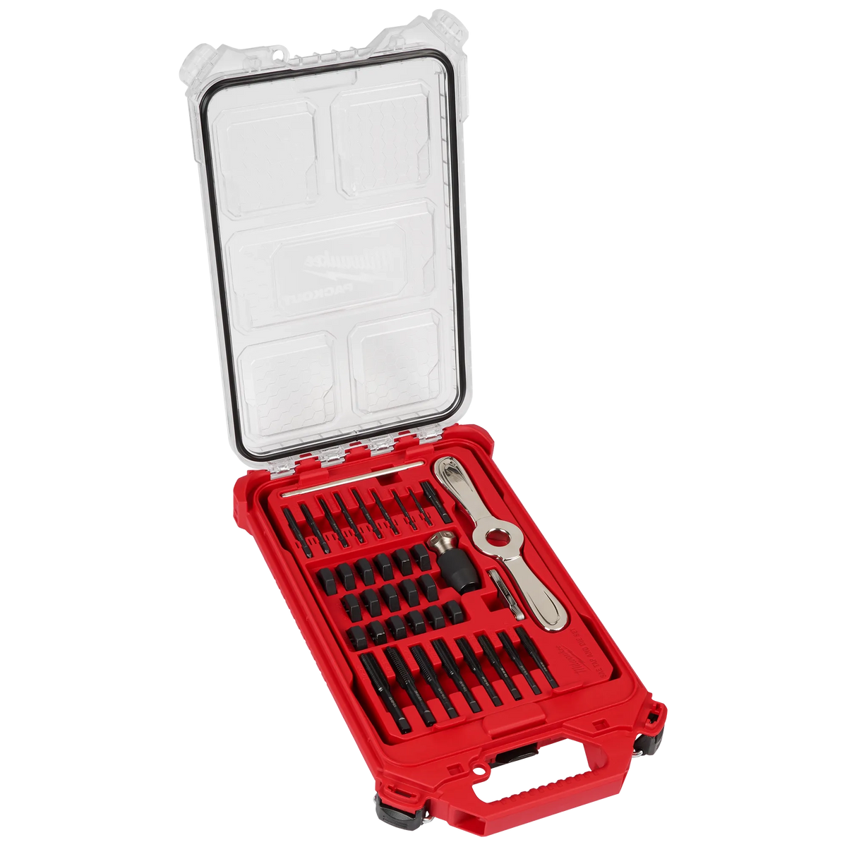Milwaukee 49-22-5604 38PC SAE Tap & Die PACKOUT Set w/ HEX-LOK 2-in-1 Handle