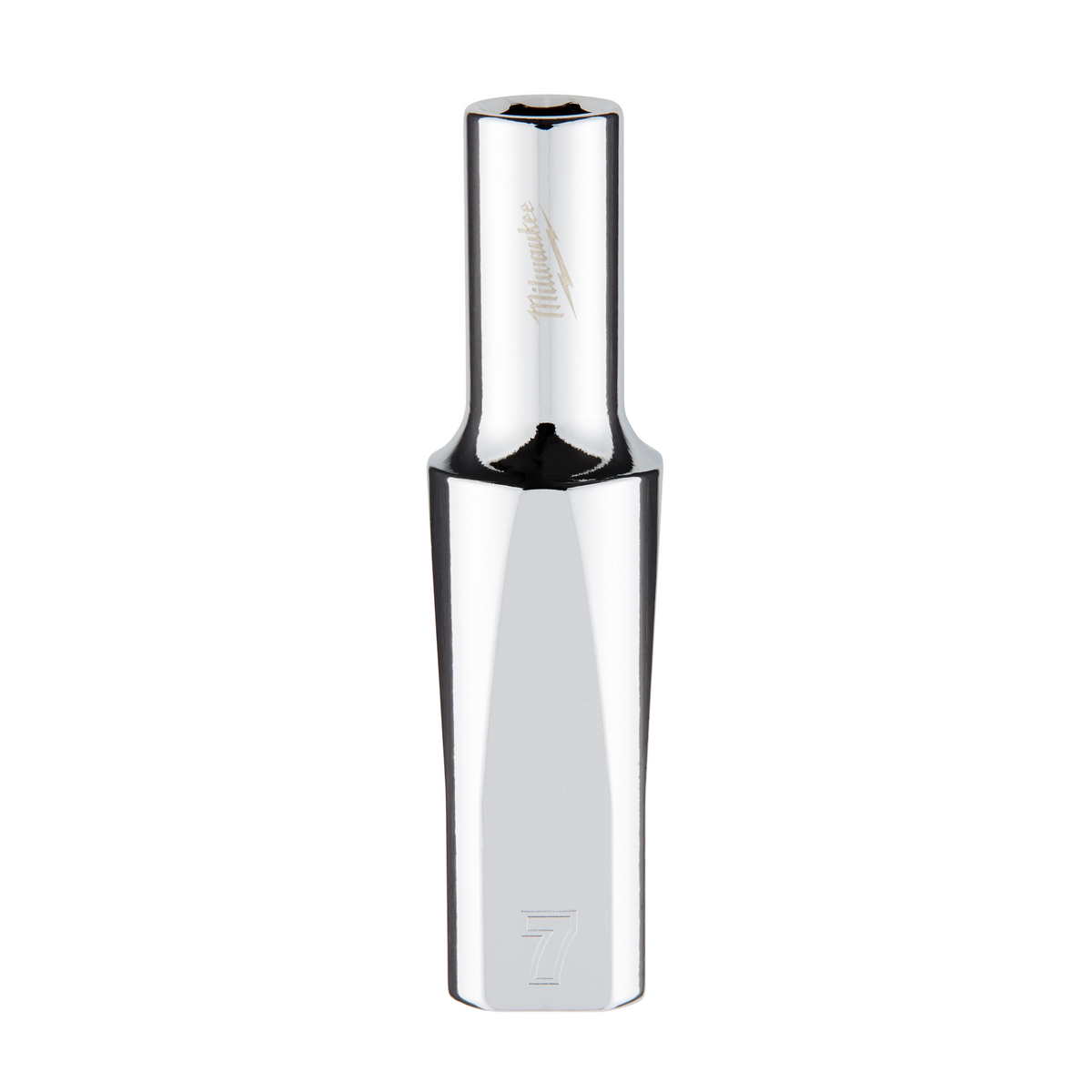 Milwaukee 45-34-9091 3/8" Drive 7mm Metric Deep Socket with FOUR FLAT Sides