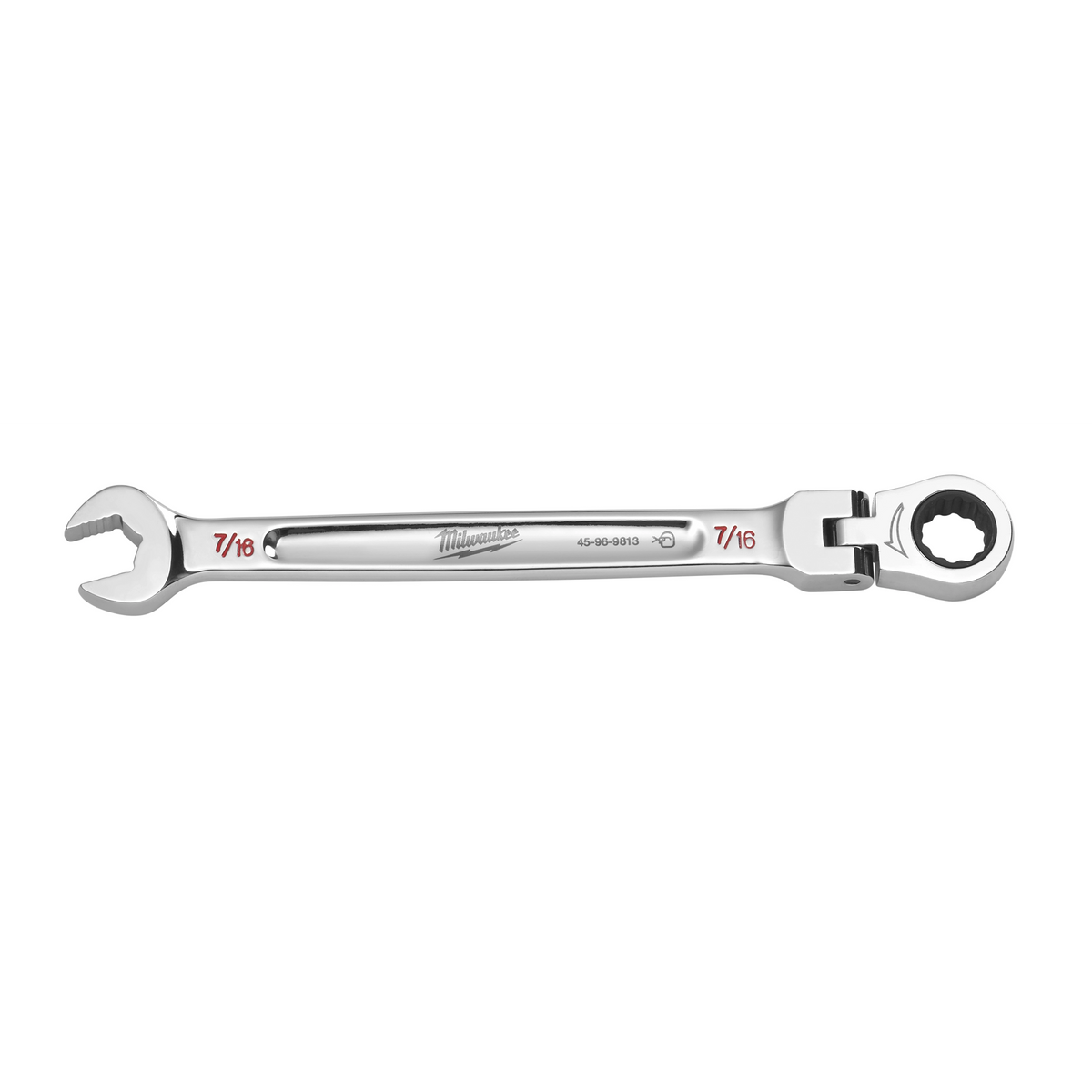 Milwaukee 45-96-9813 7/16" Flex Head Combination Wrench