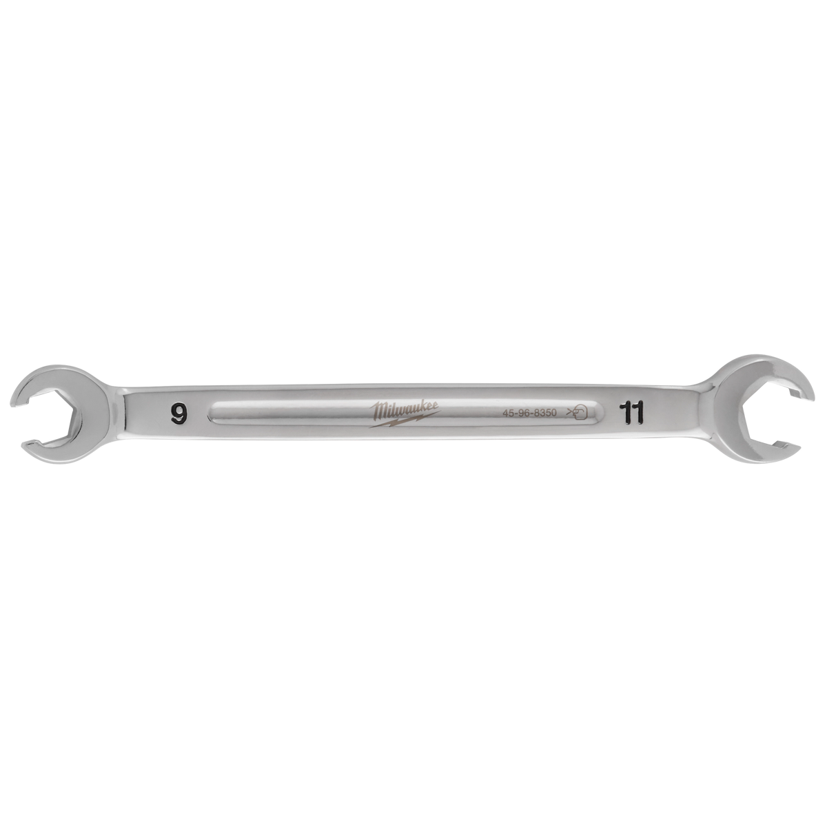 Milwaukee 45-96-8350 9mm X 11mm Double End Flare Nut Wrench