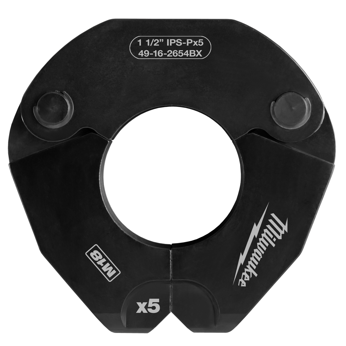 Milwaukee 49-16-2654BX 1-1/2" IPS-P Pivoting Press Ring for M18 FORCE LOGIC Press Tools