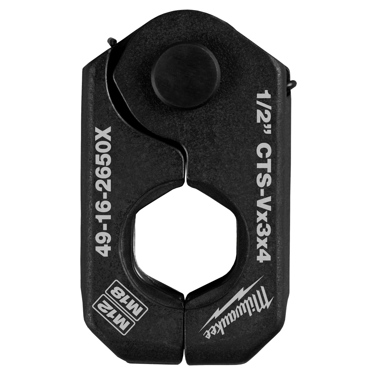Milwaukee 49-16-2650X 1/2" CTS-V Pivoting Press Ring for M18 & M12 FORCE LOGIC Press Tools