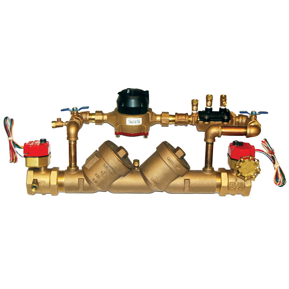 Zurn 2-950XLTDABFSS Double Check Detector Assembly, Bronze, FNPT