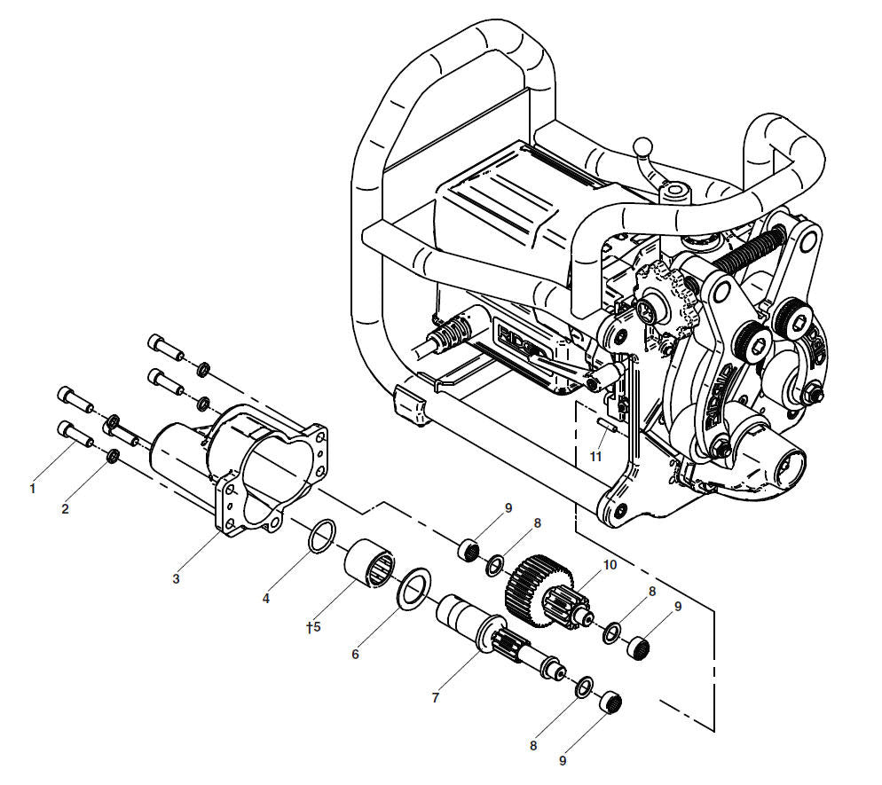 RIDGID 44590 Screw SHC 5⁄16 - 18 x 1 Pkg 5 (Pack of 5)