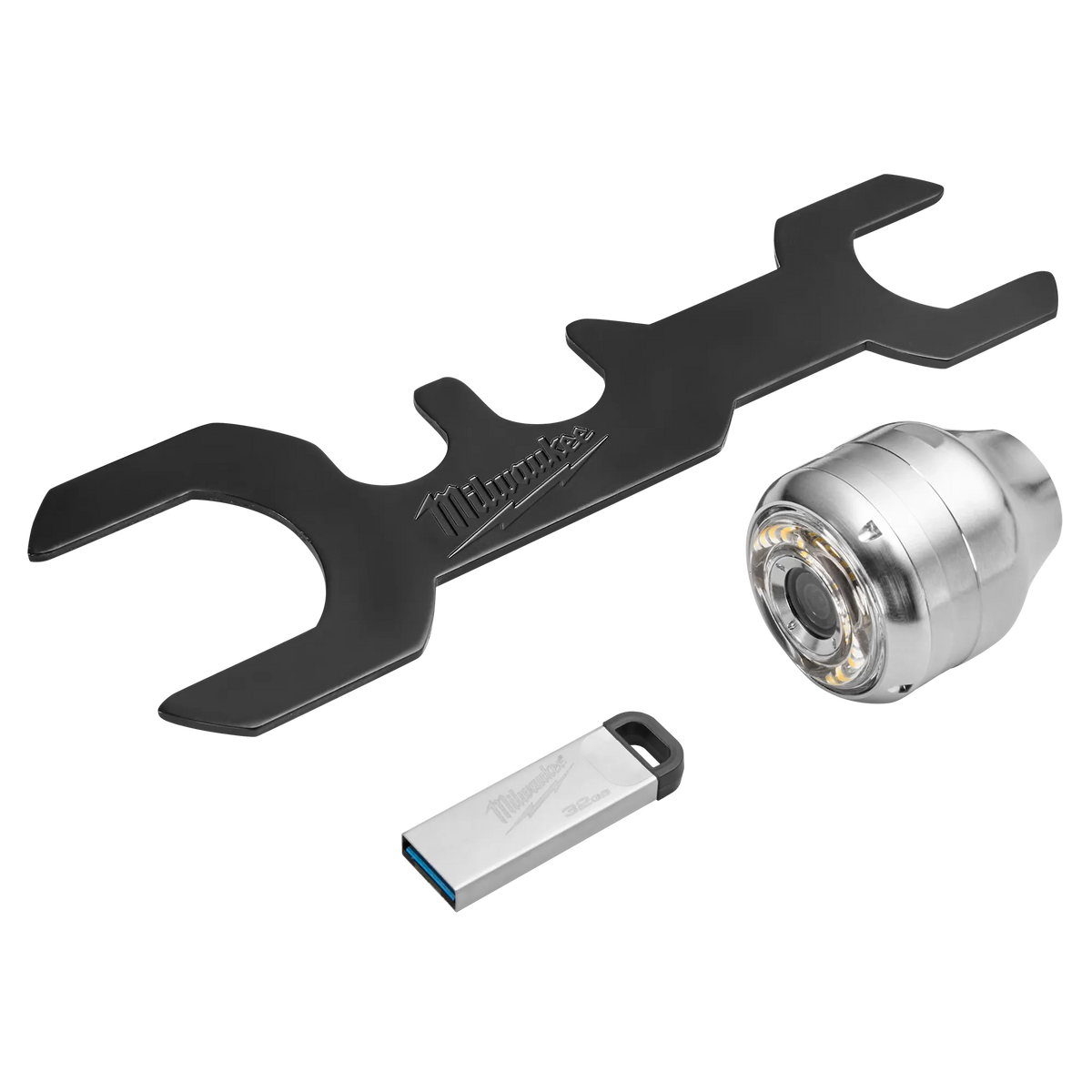 Milwaukee 48-53-3974 34mm Camera Head Replacement Kit for M18 Modular Pipeline Inspection System