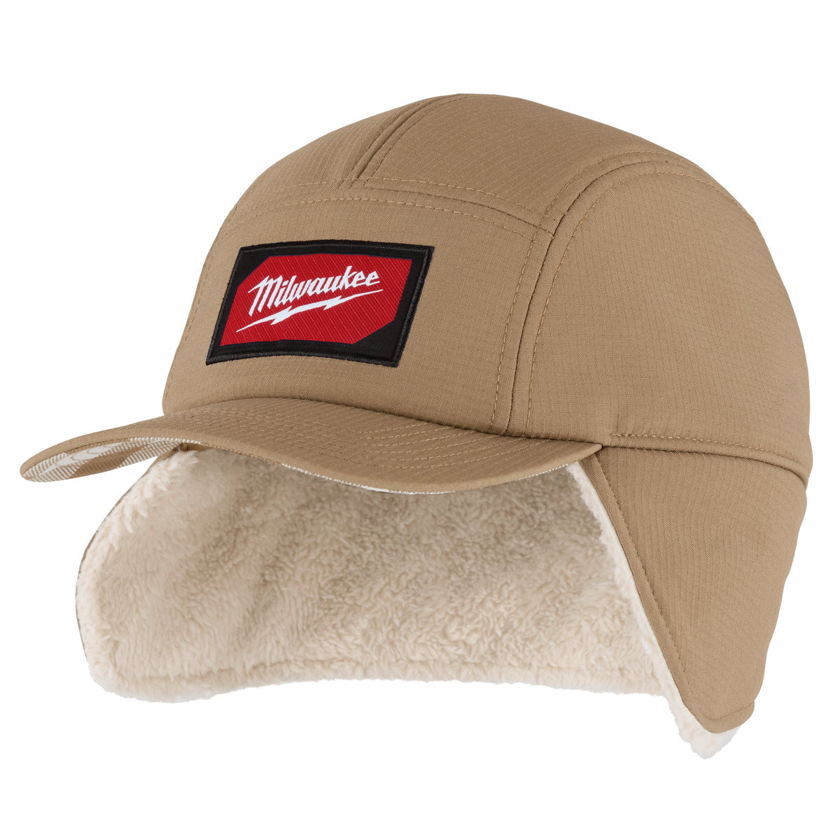Milwaukee M754K-SM Sherpa-Lined Hat | Khaki, Small/Medium