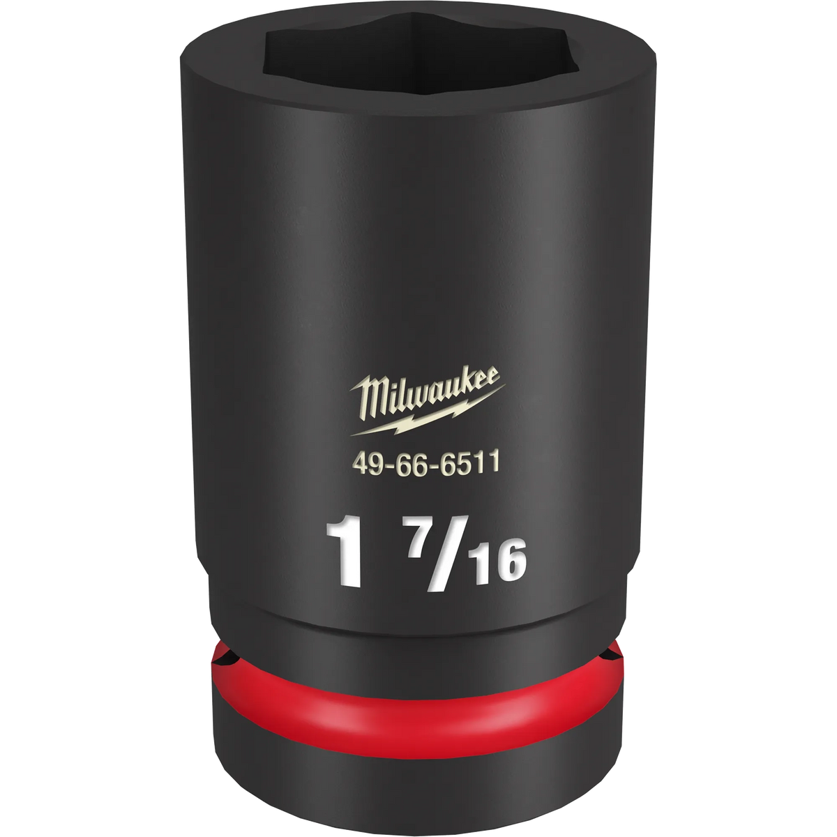 Milwaukee 49-66-6511 SHOCKWAVE Impact Duty 1" Drive 1-7/16" Deep 6 Point Socket
