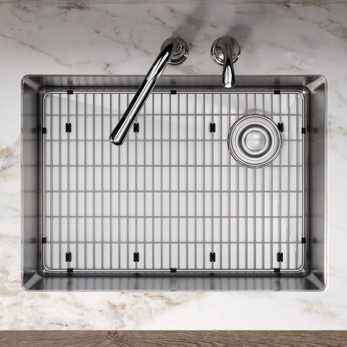 Elkay Crosstown Stainless Steel 22-1/2" x 15-1/2" x 1-1/4" Bottom Grid CTXBG2215