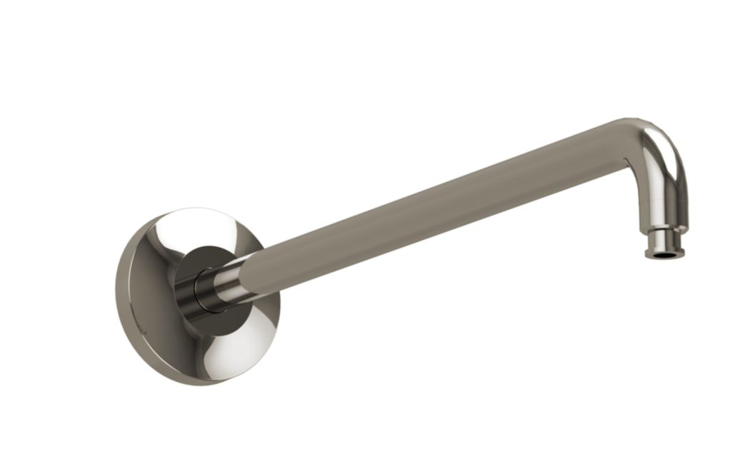 TOTO Rain Shower Arm Wall Mount - 16", Polished Nickel - TBW07025U#PN